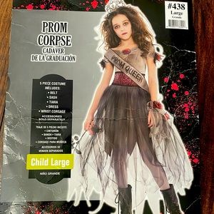 Prom Corpse Halloween Costume for Girls